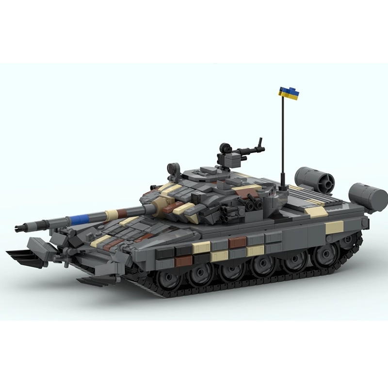 Lego Compatible Military Tank - Blocos de Montar T-72AV Tanque de