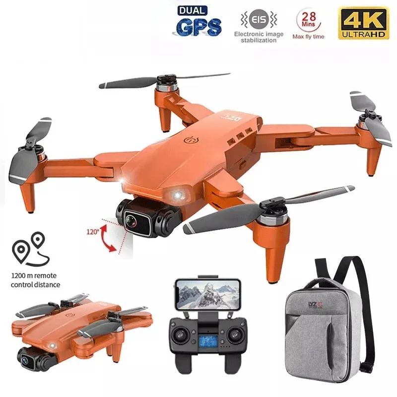 Fpv Brushless Rc Drone 4K - Drone l900 pro 4k profissional 5g