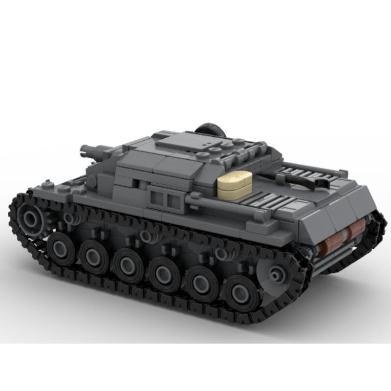 Lego Compatible Military Tank - Moc tanque militar b modelo pequenas