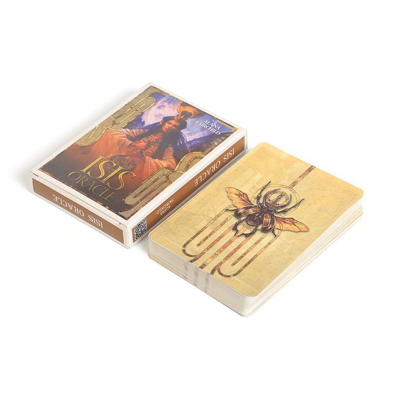 Tarot Cards Deck With Guidebook - Cartas Oráculo ISIS, Jogo de Cartas