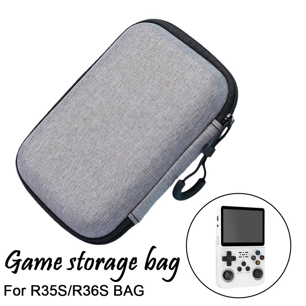Retro Handheld Game Console R36S - Estojo de transporte rígido em EVA
