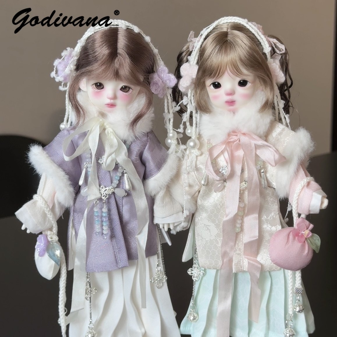 Bjd Doll 1 6 Full Set With Clothes - Conjunto de roupa para boneca BJD