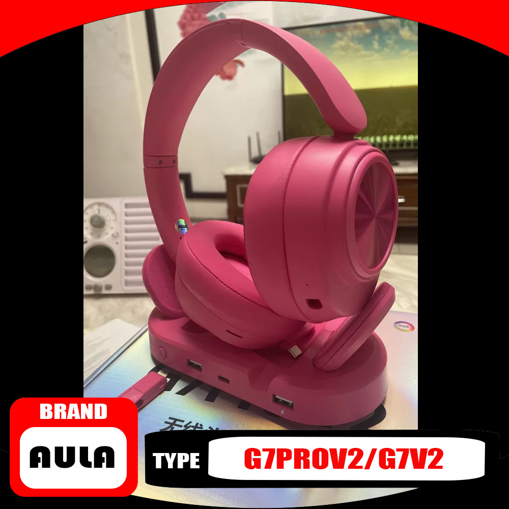 Video Games - Fones de Ouvido Over-Ear AULA G7