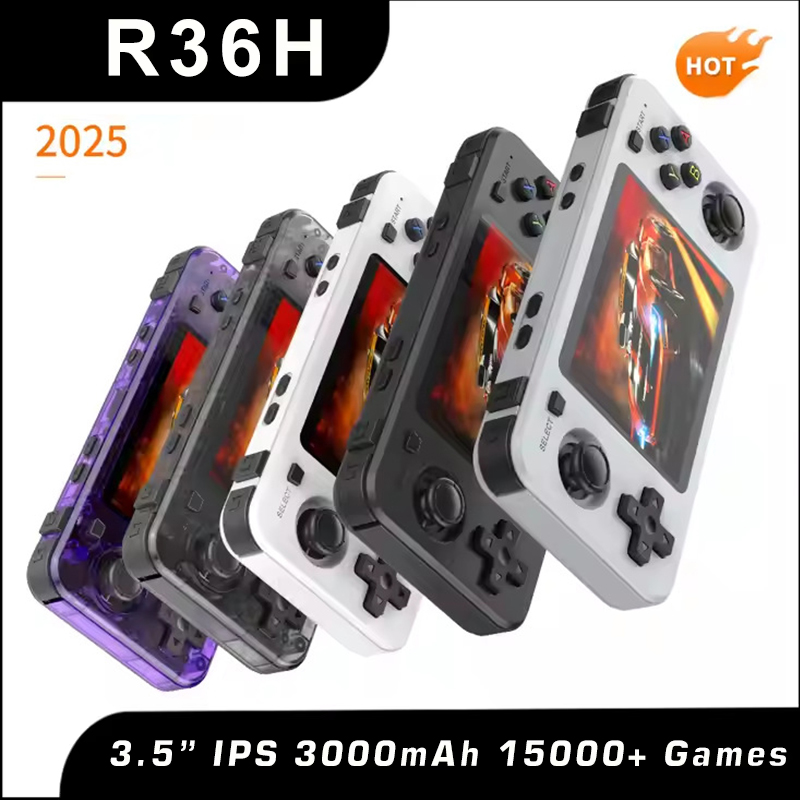 Retro Handheld Game Console R36S - Novo console portátil retrô r36h, sistema