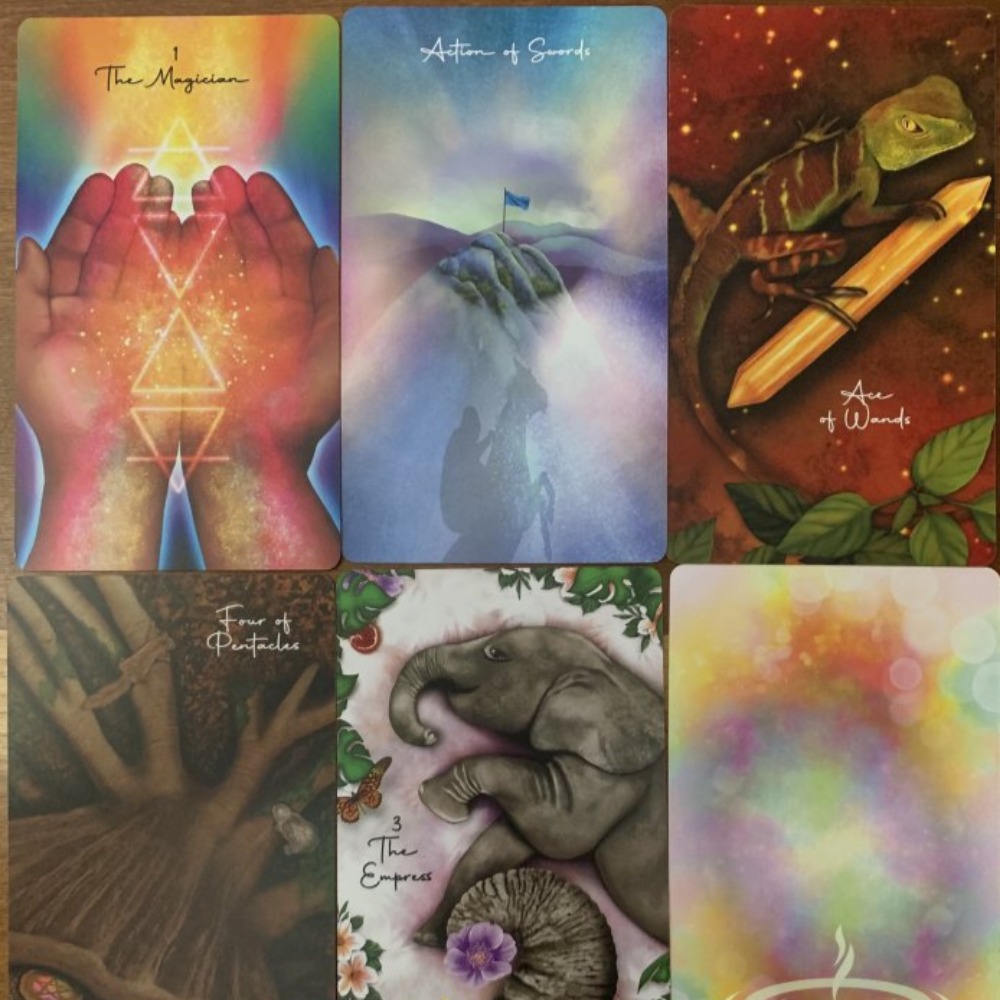 Tarot of Oneness 10.3*6 Cm 78  - Tarot Cards Deck With Guidebook avaliação e preço