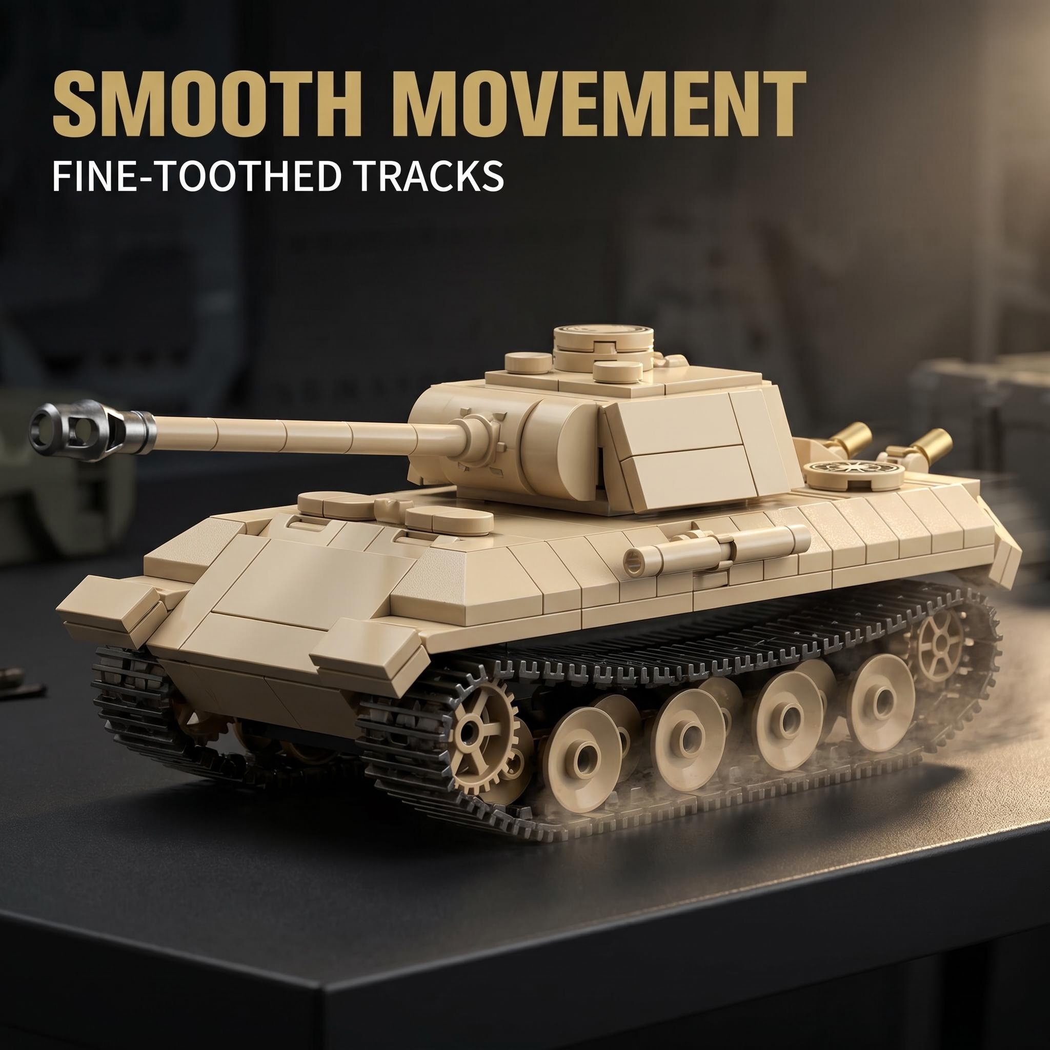503 peças, modelo de tanque mi - Lego Compatible Military Tank avaliação e preço