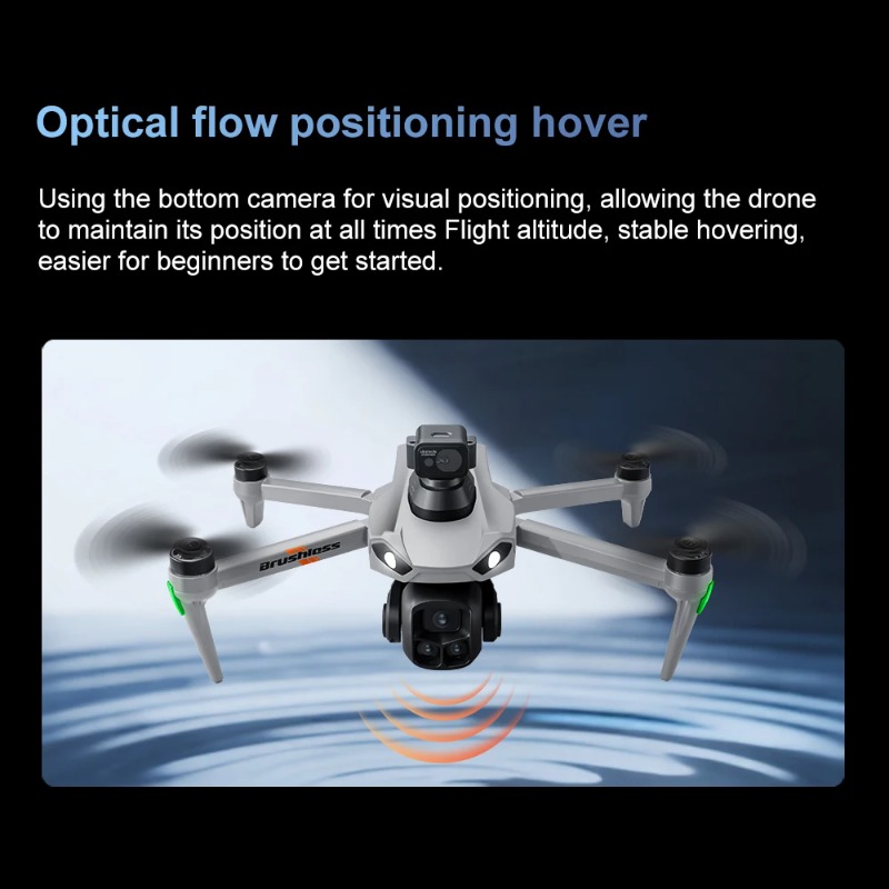 Drone Profissional Lenovo V916 - Fpv Brushless Rc Drone 4K avaliação e preço