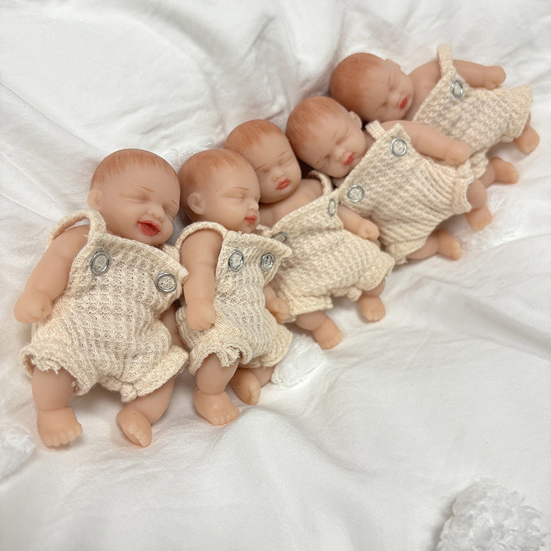 5 pçs/set 4 polegadas artesana - Reborn Baby Doll Silicone Realistic avaliação e preço