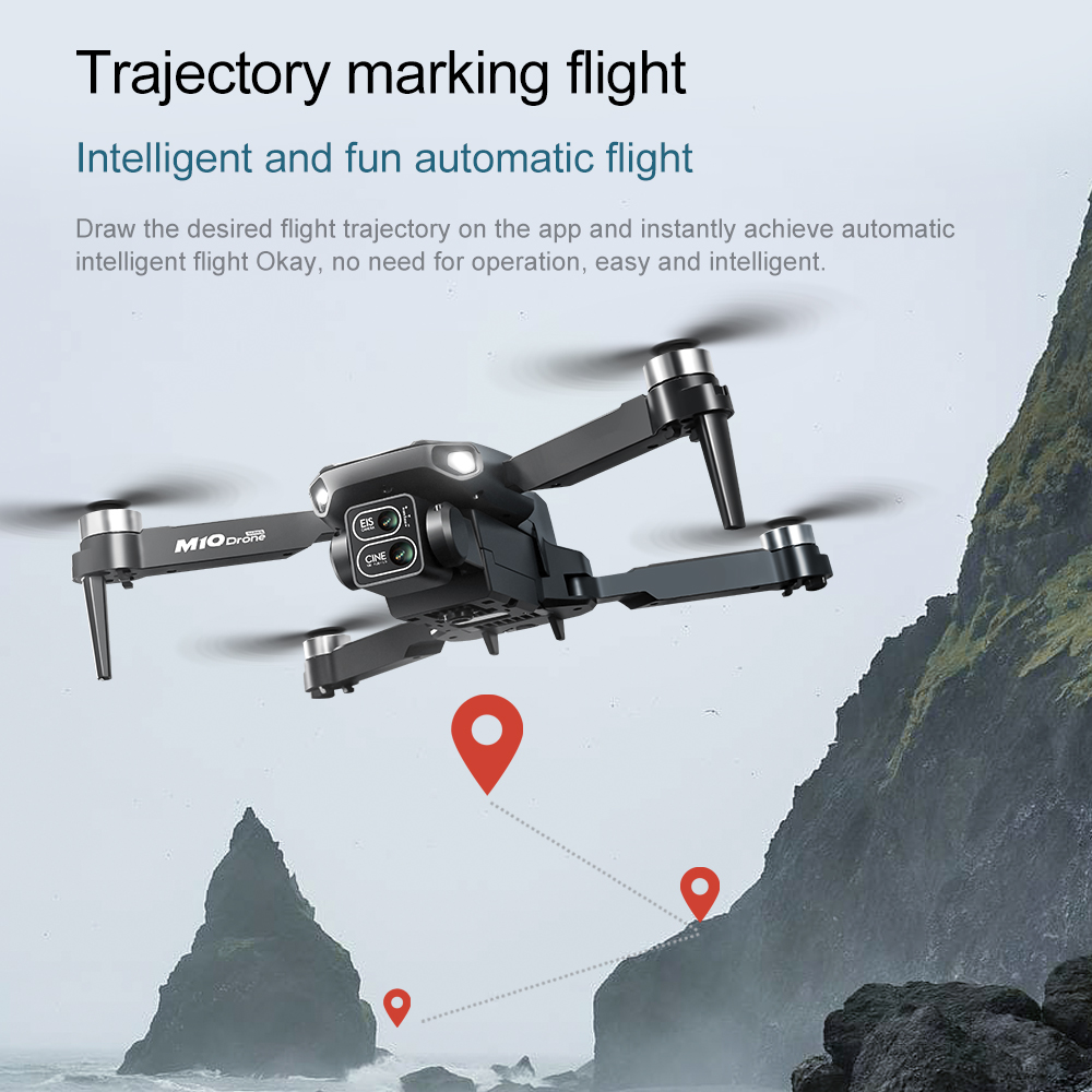 Drone Original M10 4K 5G HD co - Fpv Brushless Rc Drone 4K avaliação e preço