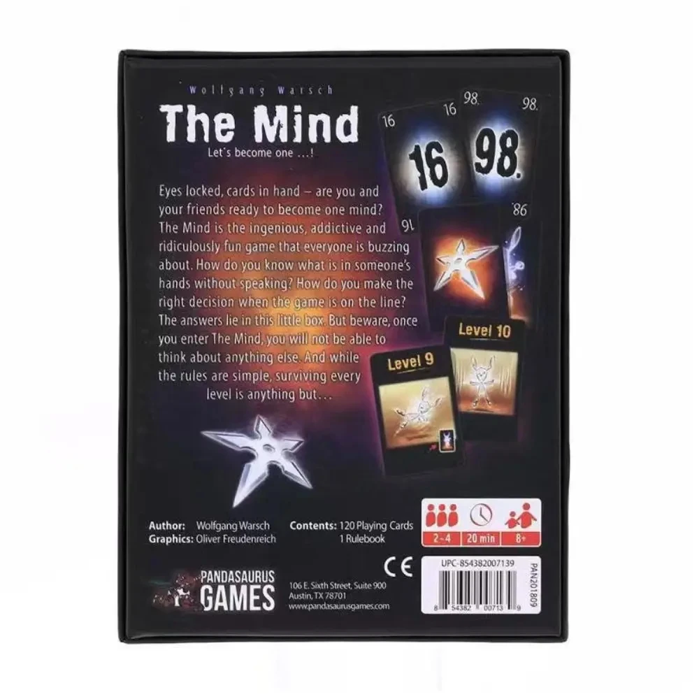 NOVO Jogo de Cartas The Mind,  - Board Games avaliação e preço
