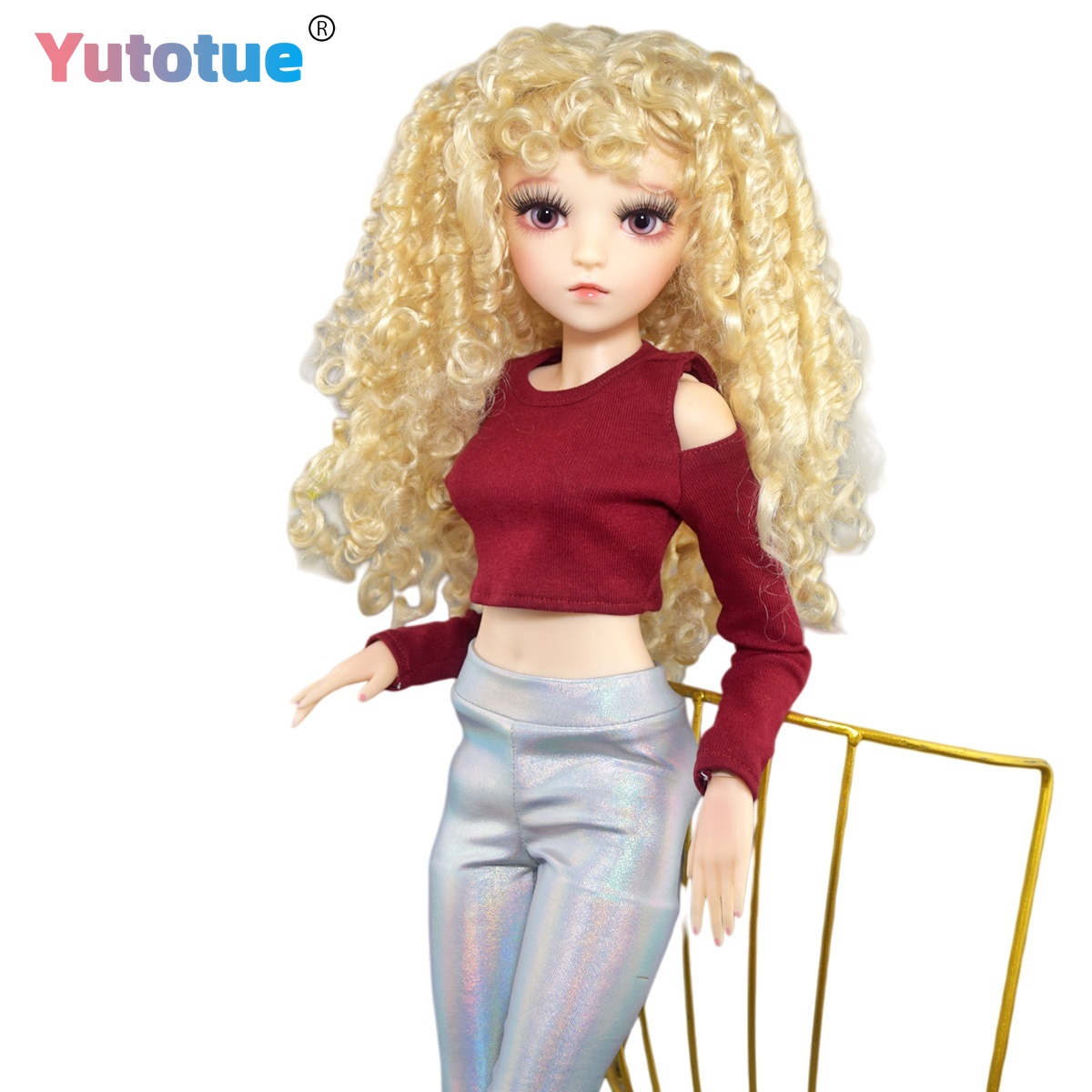 Yutotue 60cm de altura menina  - Bjd Doll 1 6 Full Set With Clothes avaliação e preço