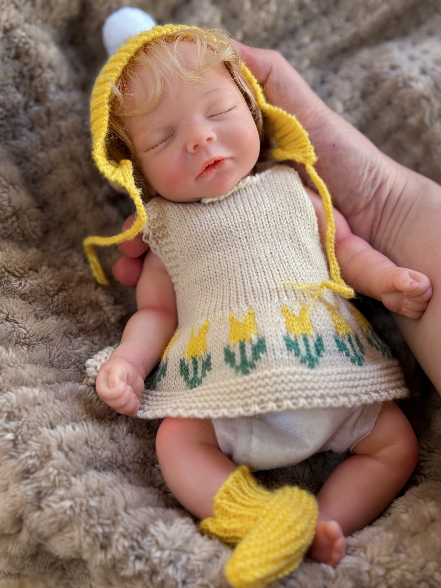 1 pc 10 polegada boca aberta r - Reborn Baby Doll Silicone Realistic avaliação e preço