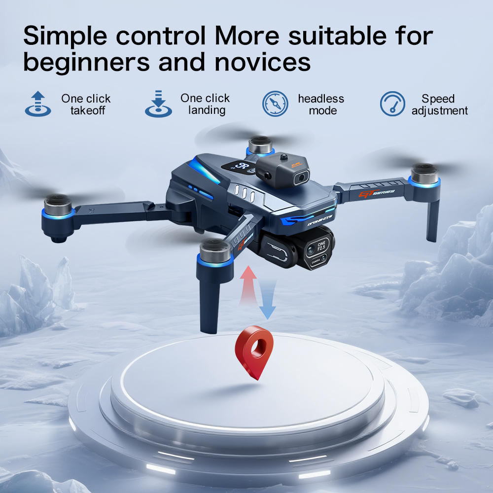 Drone Original GT8 8K Profissi - Fpv Brushless Rc Drone 4K avaliação e preço
