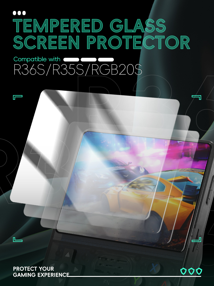DATA FROG R36S Protetor de tel - Retro Handheld Game Console R36S avaliação e preço