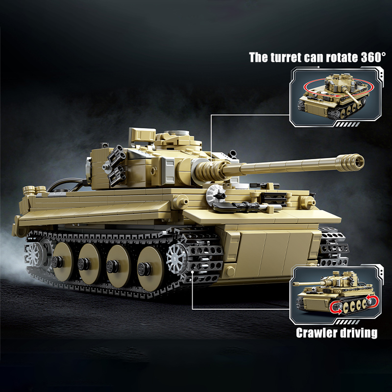Blocos de Montar Técnicos de T - Lego Compatible Military Tank avaliação e preço