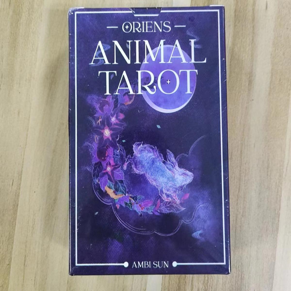 Oriens Tarot animal cartões co - Tarot Cards Deck With Guidebook avaliação e preço