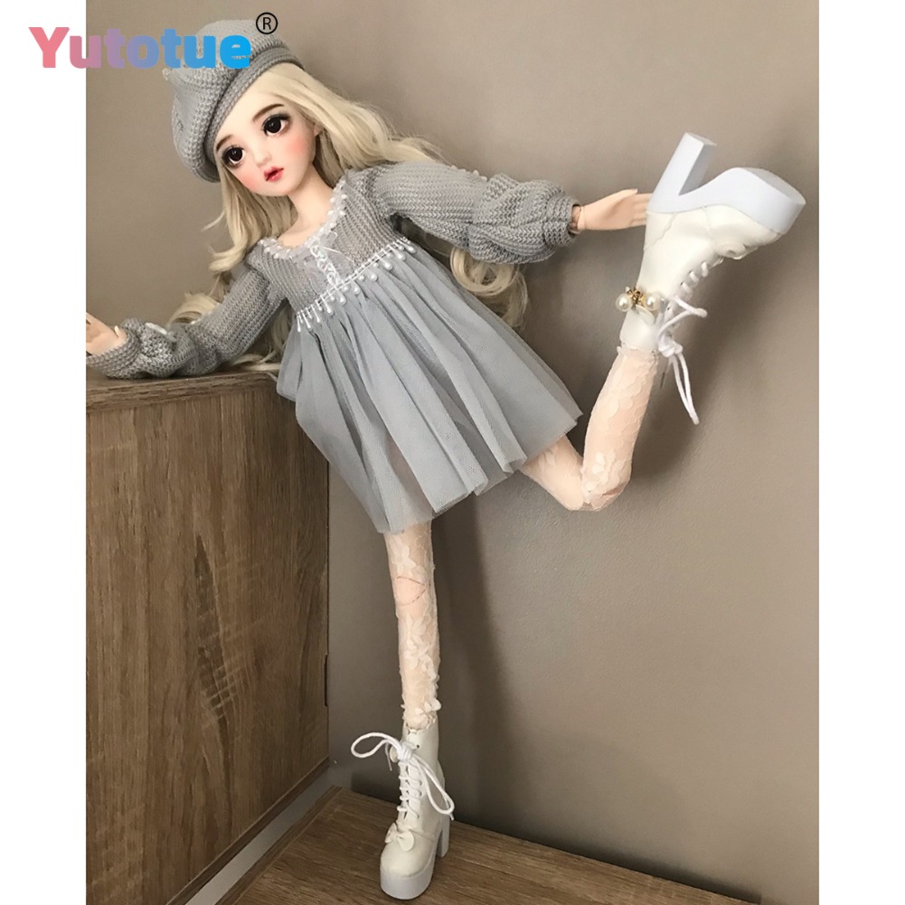 Yutotue montado 60cm boneca bj - Bjd Doll 1 6 Full Set With Clothes avaliação e preço