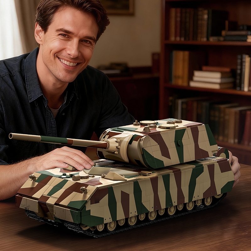 Modelo de Bloco de Construção  - Lego Compatible Military Tank avaliação e preço