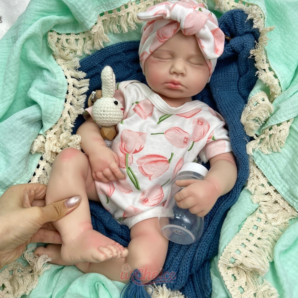 Boneca Reborn de Silicone de 5 - Reborn Baby Doll Silicone Realistic avaliação e preço