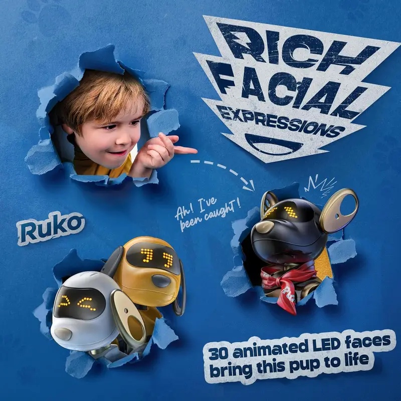 Brinquedo de cachorro robô com - Remote Control Toys avaliação e preço