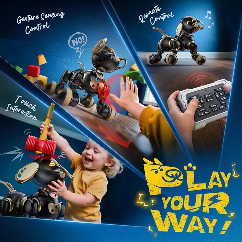 Brinquedo de cachorro robô com - Remote Control Toys avaliação e preço