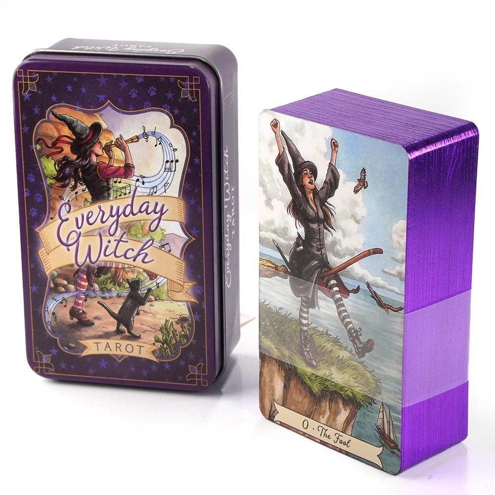 10.3*6cm todos os dias bruxa t - Tarot Cards Deck With Guidebook avaliação e preço