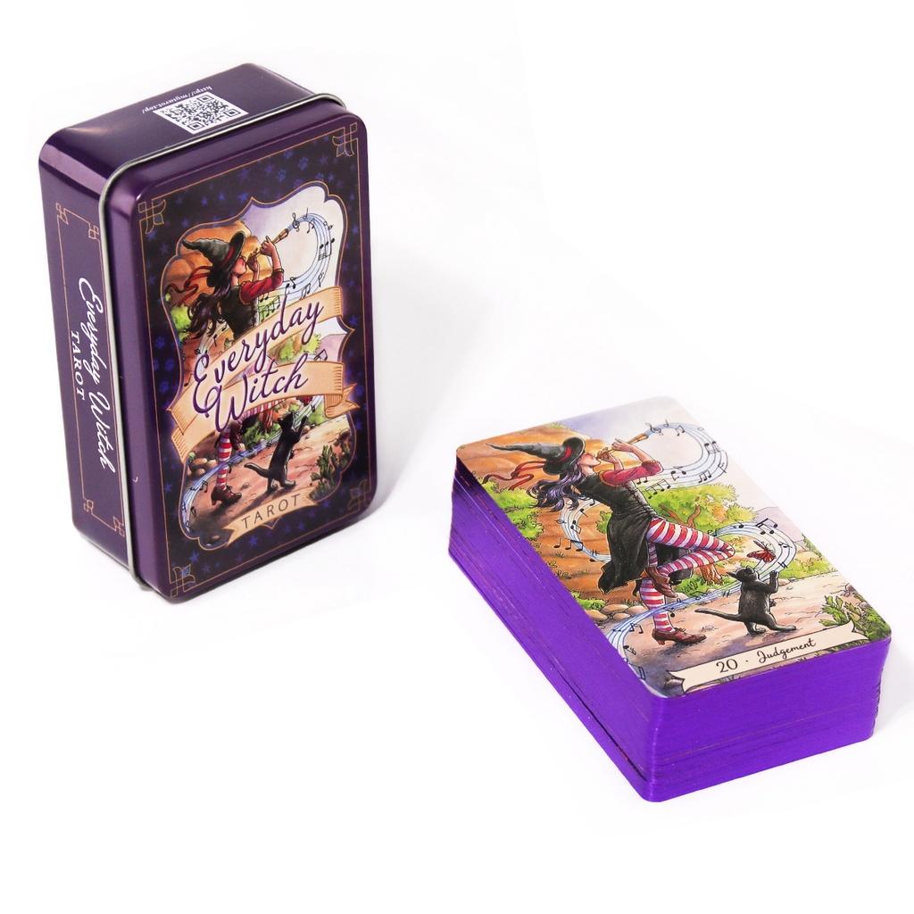 10.3*6cm todos os dias bruxa t - Tarot Cards Deck With Guidebook avaliação e preço