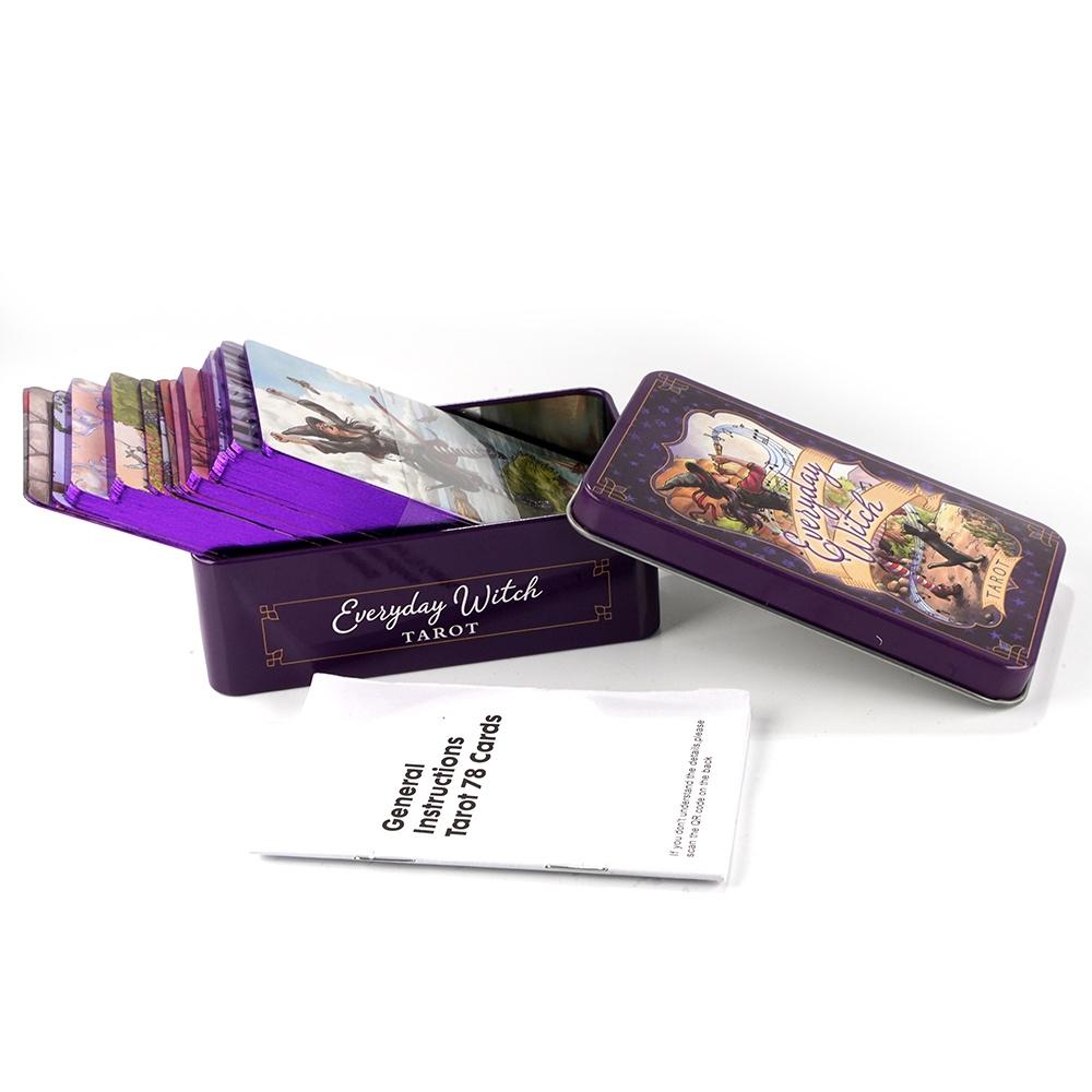 10.3*6cm todos os dias bruxa t - Tarot Cards Deck With Guidebook avaliação e preço