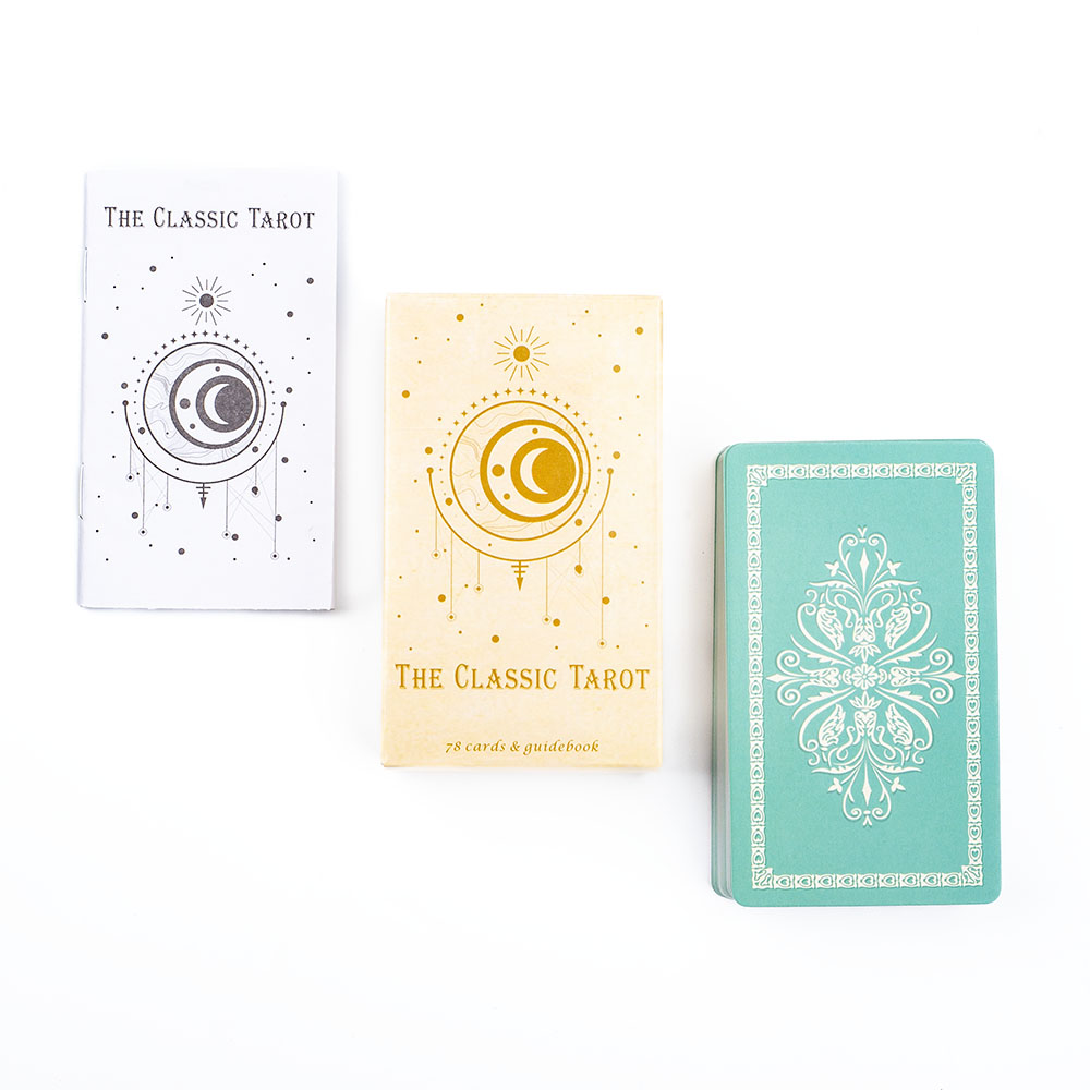 Clássico Tarot Board Game para - Tarot Cards Deck With Guidebook avaliação e preço