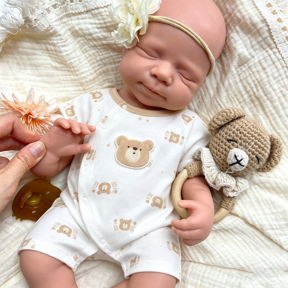 Boneca Reborn de Silicone Comp - Reborn Baby Doll Silicone Realistic avaliação e preço