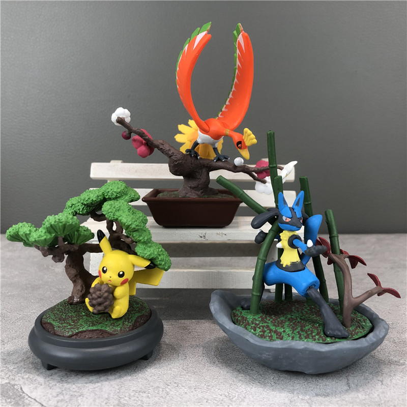 Coleção de Bonsai ReMent Pokem - Anime Action Figure Blind Box avaliação e preço