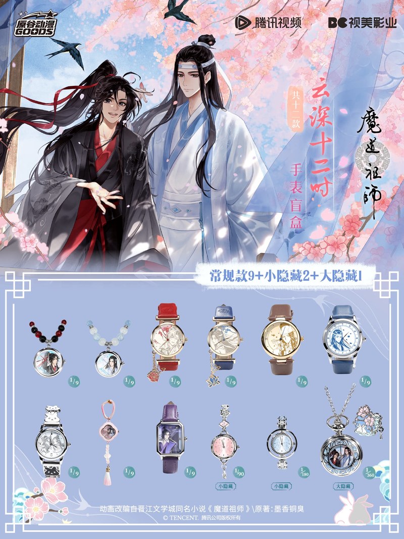 Mdzs Acg Goods The Untamed Wat - Anime Action Figure Blind Box avaliação e preço