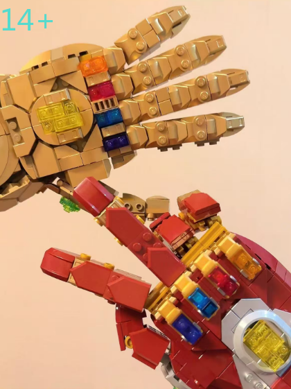 O Kit de Luvas de Dedo com 590 - Building Blocks avaliação e preço