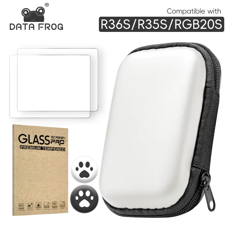 DATA FROG Protetor de tela de  - Retro Handheld Game Console R36S avaliação e preço