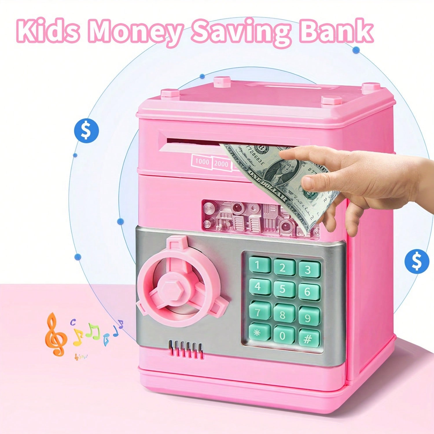 Mini caixa de dinheiro eletrôn - Educational Toys avaliação e preço