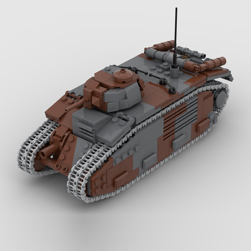 Modelo de Tanques Militares B1 - Lego Compatible Military Tank avaliação e preço