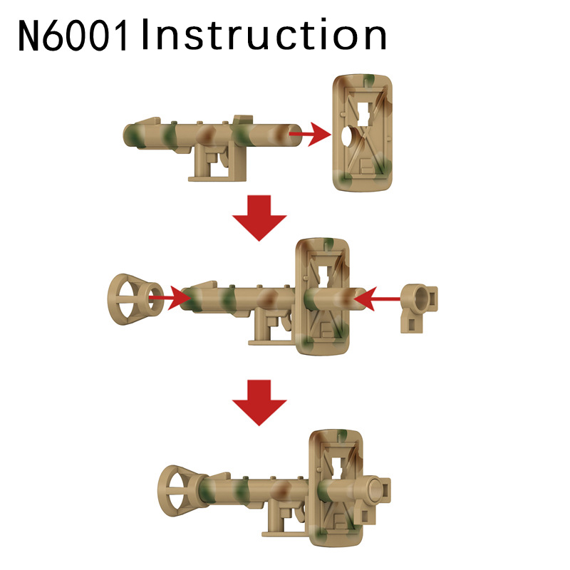 MOC Soldados Militares da 2ª G - Lego Compatible Military Tank avaliação e preço
